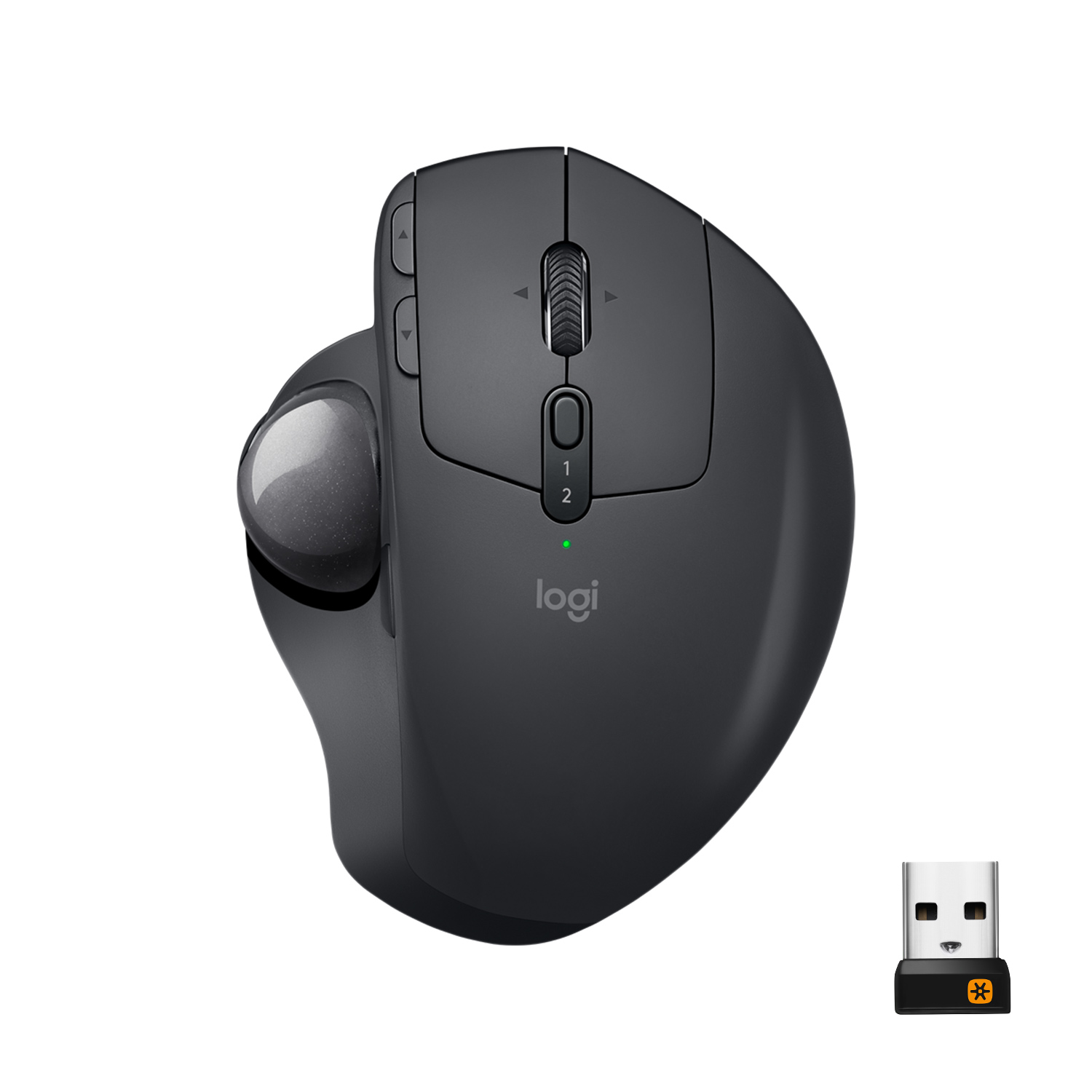 Mouse Logitech Trackball Inalámbrico Mx Ergo Recargable