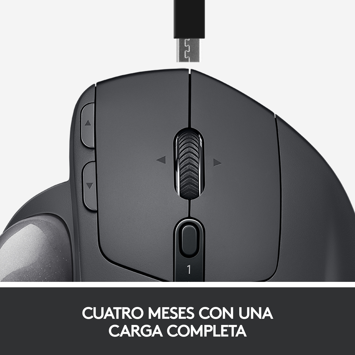 Mouse Logitech Trackball Inalámbrico Mx Ergo Recargable - Imagen 3