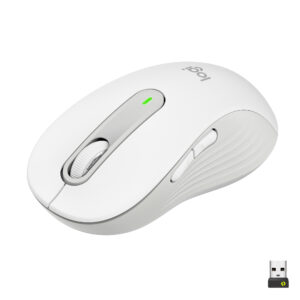 Mouse Inalámbrico Bluetooth Logitech Signatur M650 L Derecho Blanco