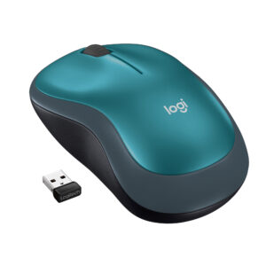 Logitech M185 Mouse Inalámbrico, Azul