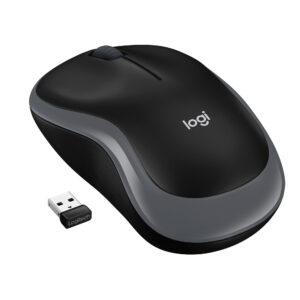 Logitech M185 Mouse Inalámbrico,  Gris-negro
