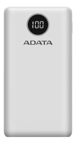 Banco De Poder Adata P20000qcd 20000 Mah Blanco