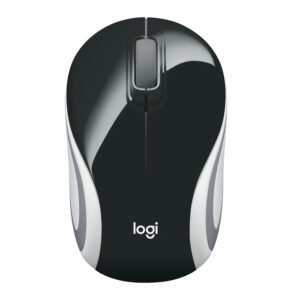 Mouse Mini Inalámbrico Logitech Color Collection M187 Negro