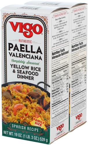 Vigo Paella Valenciana 2 Unidades / 19 oz / 539 g