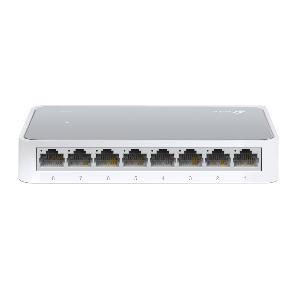 Switch De Escritorio De 8 Puertos 10/100 Tp-link Tl-sf1008d