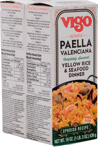 Vigo Paella Valenciana 2 Unidades / 19 oz / 539 g - Imagen 2