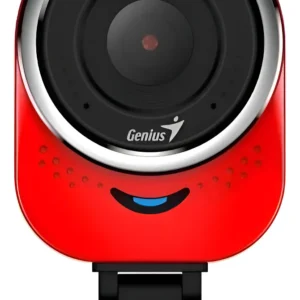 Cámara Web Genius Qcam 6000 Full Hd 30fps Color Rojo