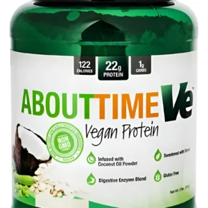 About Time Vé Proteína Vegana de Vainilla 32 oz / 908 g