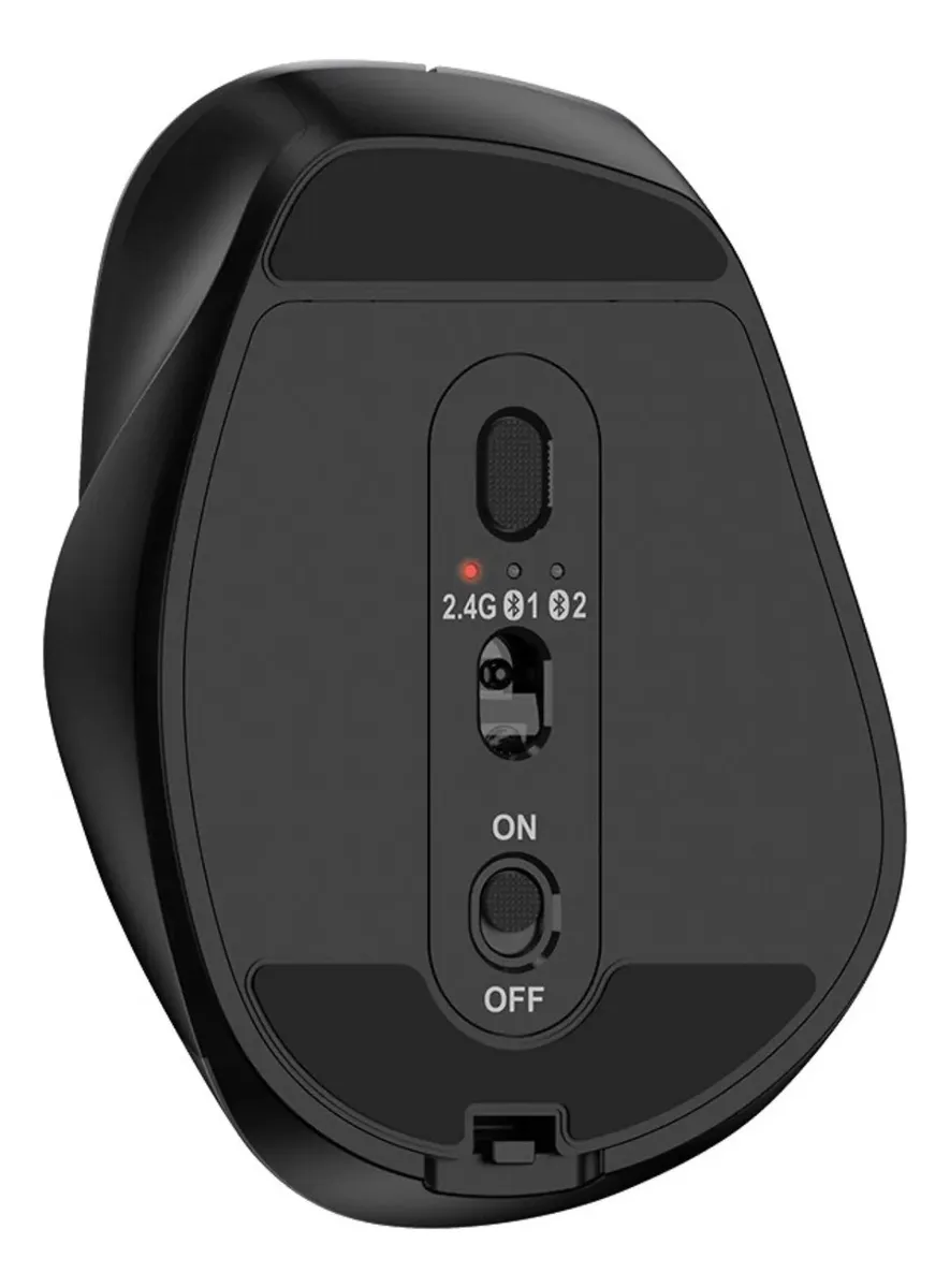 Mouse Genius Ergonómico Inalámbrico Bluetooth Ergo 9000s Negro - Imagen 5