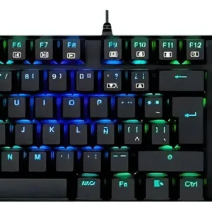 Teclado Gamer Mitra K551-rgb Negro Español Switch Rojo