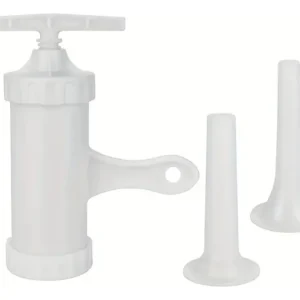 Maquina De Embutidos Manual Casera Carne Salchichas Blanca