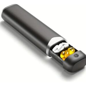 Pastillero Semanal Pasta De Lujo 7 Dias Negro