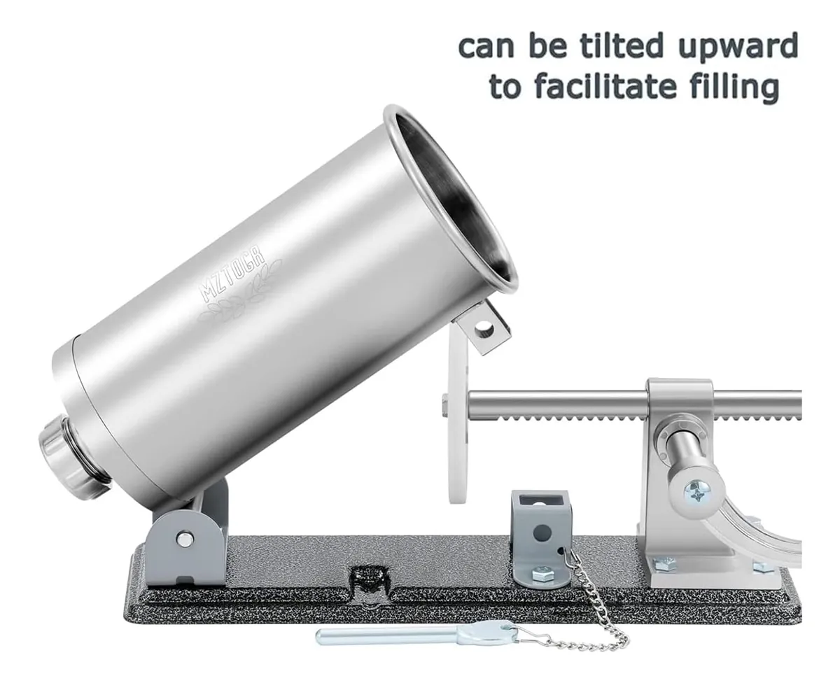 Embutidora De Salchichas, Maquina De Cocina Relleno 2.5 Libr - Imagen 3