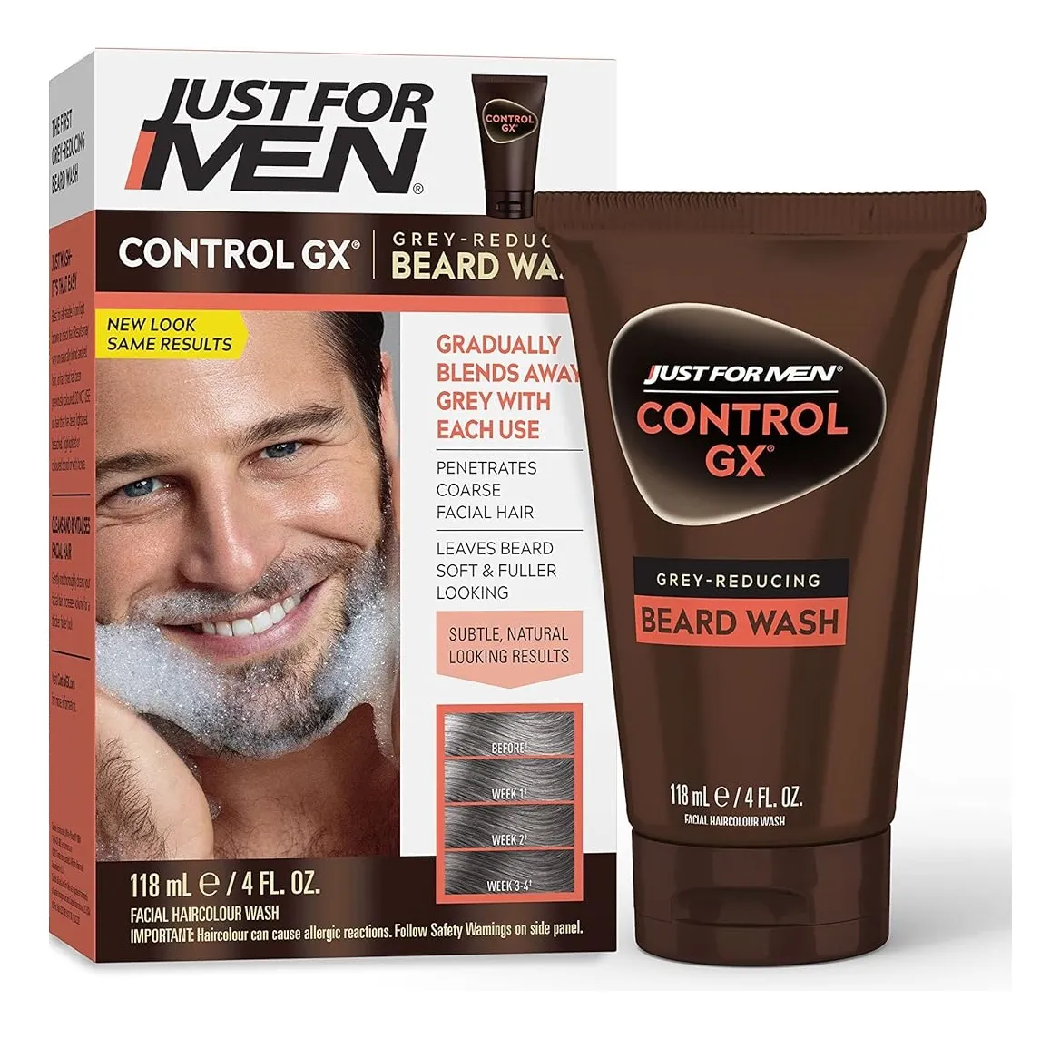 Shampoo Barba Canas Control Gx - Imagen 2