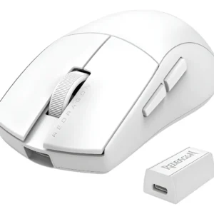 Mouse Redragon K1ng Pro M916 Blanco Inalámbrico