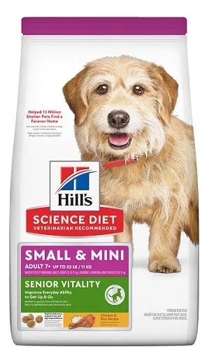 Alimento Hills Senior Vitality Small Toy 7+ 1.58 Kg