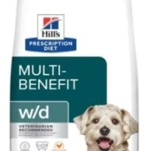 Alimento Hill's Prescription Diet Multi-benefit W/d Para Perro Adulto Todos Los Tamaños Sabor Pollo De 3.85 Kg