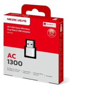 Tarjeta De Red Usb Nano Mercusys Ac1300 Ma30n