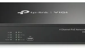 Nvr Tp-link Vigi Nvr1004h 4 Canales Poe+ Grabacion 4k Hdmi