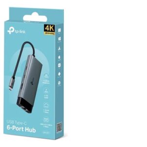 Hub Usb Tp-link Tipo C 6 En 1 Tp-link Uh6120c