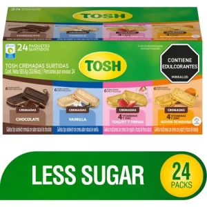 Tosh Galletas Cremadas Variadas 24 Unidades / 24.4 G