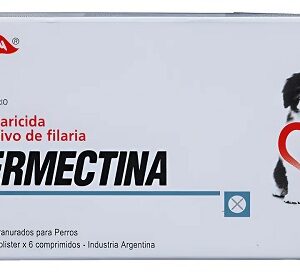Ivermectina Antiparasitario Perros Gatos Control Filariasis Blanco