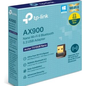 Adaptador Wifi Usb Tp-link Archer Tx10ub Nano Bluetooth 5.3