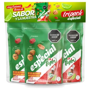 La Especial Mezcla De Maní Con Tajín 3 Unidades / 150 G