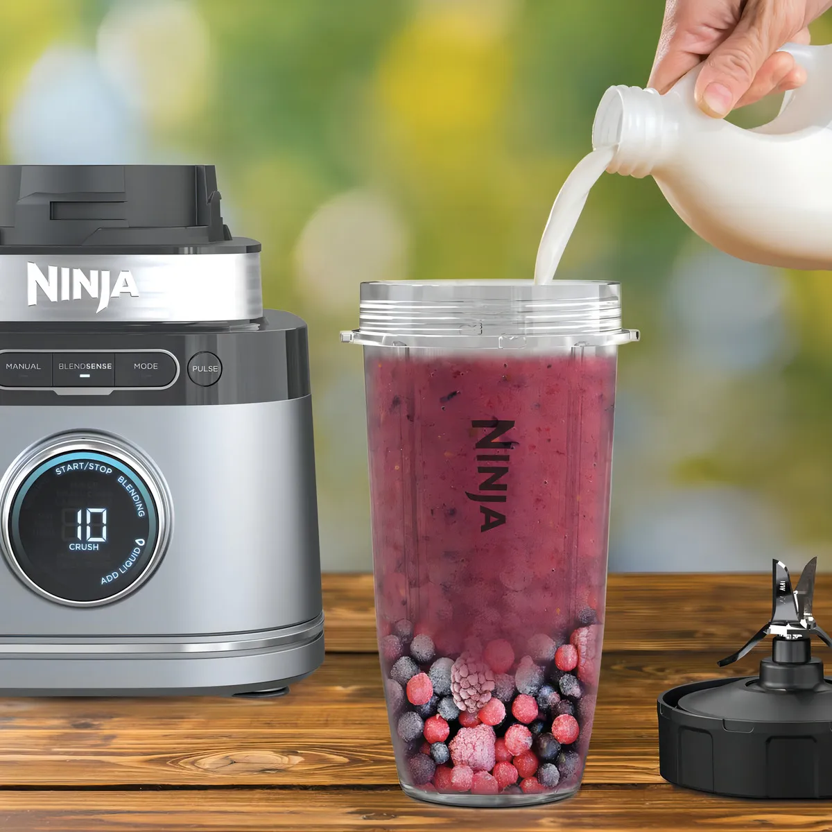 Licuadora Ninja Tb400 Detect Sistema De Cocina + Procesador Negro 110v - Imagen 4