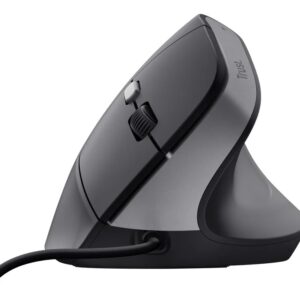 Mouse Ergonómico Trust Bayo Ii Alambrico Usb Negro Negro