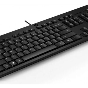 Teclado Con Cable Hp 125 Negro En Español Wired Keyboard Idioma Español Latinoamérica