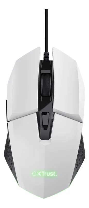 Mouse Trust Gxt 109 Felox Gamer Alambrico Blanco - Imagen 2