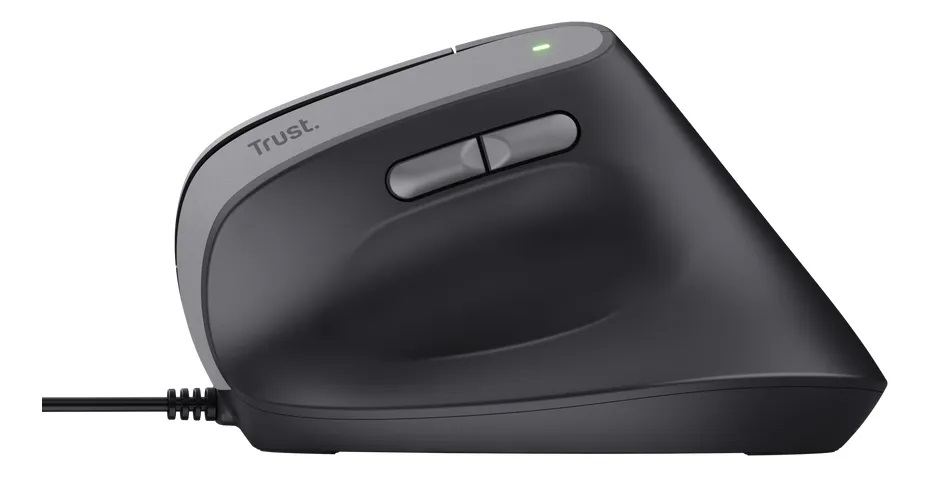 Mouse Ergonómico Trust Bayo Ii Alambrico Usb Negro Negro - Imagen 3