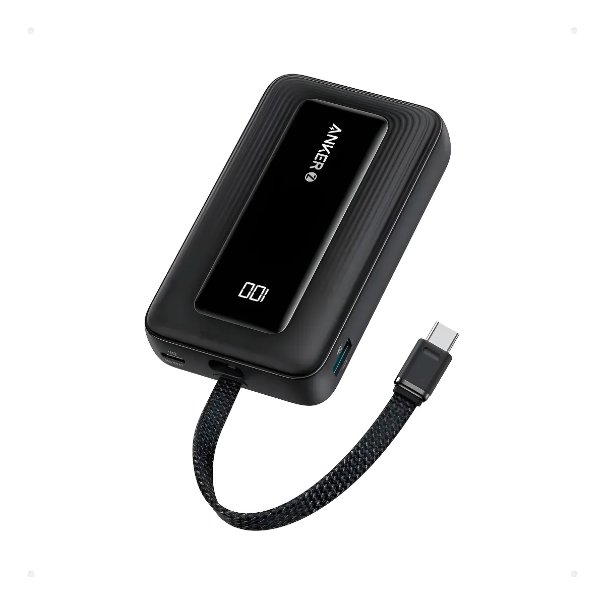 Power Bank Anker 10000mah 30w Pd Usb-c Carga Rápida Negro Negro