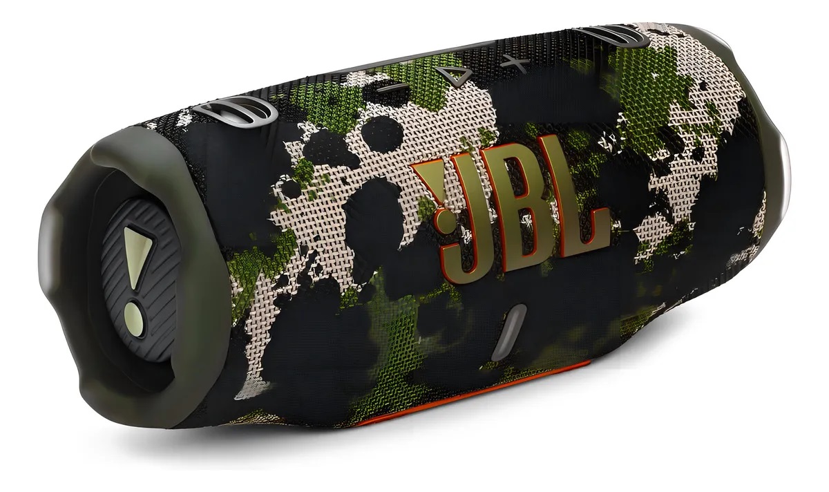 Parlante Jbl Charge 6 Bluetooth 5.4 Ip68 - Camuflado Verde Oscuro 5v