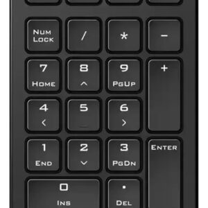 Teclado Numerico Numpad 125 Usb-a Genius Moderno Boton Ia Negro Español Latinoamérica