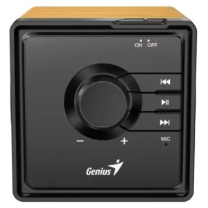 Parlante Portátil Genius Sp-916bt Bluetooth 5.3 6wrms Madera