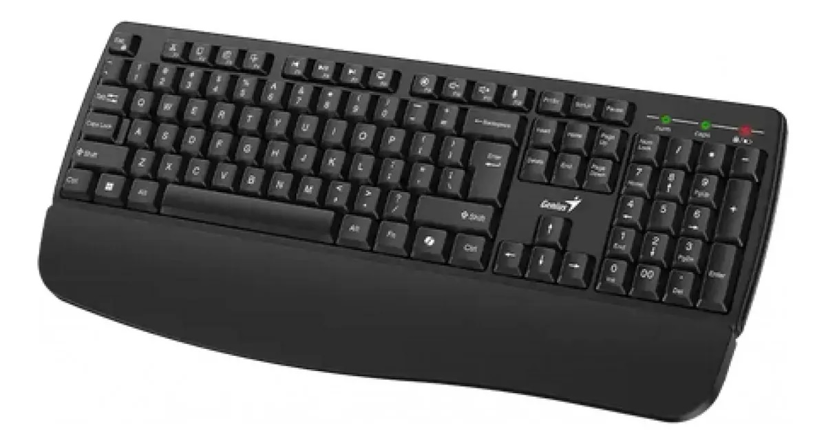 Teclado Inalambrico Genius Kb-7123 1 Pila Aa Negro Español España