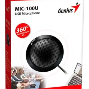 Micrófono Usb Para Conferencias Geniuns 360 Mic-100u