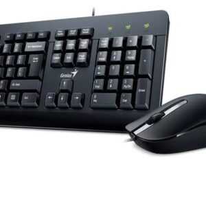 Kit De Teclado Y Mouse Alámbrico Genius Km-160 Ingles