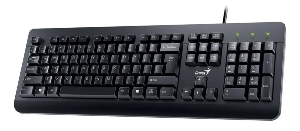 Kit De Teclado Y Mouse Alámbrico Genius Km-160 Ingles - Imagen 2