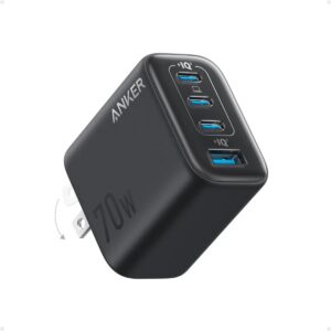 Cargador Rapido Anker Zolo 70 W 4 Puertos Pd 3.0 A121cj11