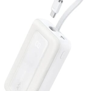 Power Bank Anker (30w, 10,000 Mah) Blanco