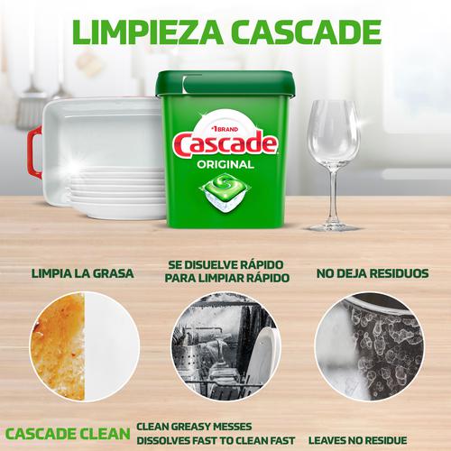 Cascade Platinum Detergente para Lavavajillas en Cápsulas 92 Unidades - Imagen 2
