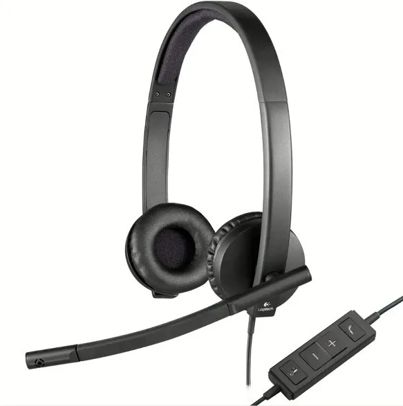 Logitech H570e Estéreo, Diadema Usb Con Comodidad Y Duración