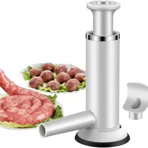 Maquina Manual Embutidos Salchichas Longaniza Chorizo 2 En 1