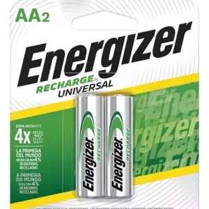 Pila Bateria Recargable Aa X2 Energizer NH15BP2