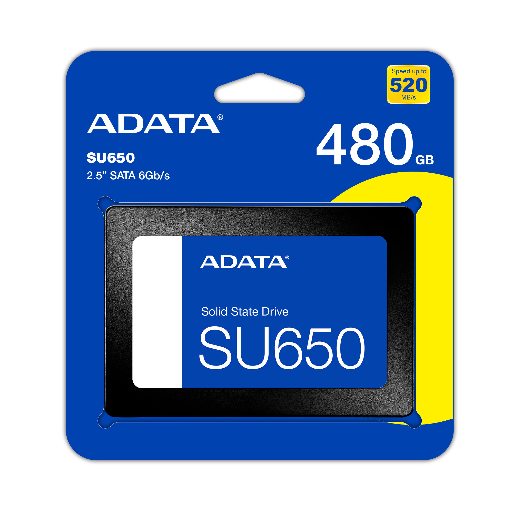 Disco Solido Ssd Interno Adata Su650 Asu650ss-480gt-r 480gb