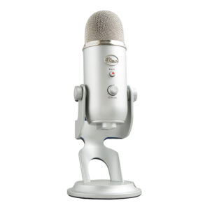 Micrófono Blue Yeti Condensador Omnidirecciona Gris