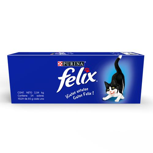 Felix Comida Húmeda para Gato Sabores Surtidos 24 Unidades 85 g - Imagen 2